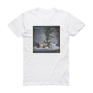 Tigers Jaw Spin Album Cover T-Shirt White