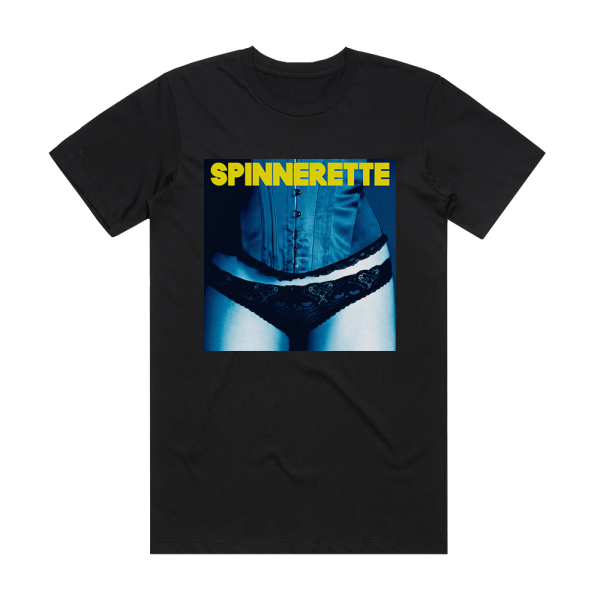 Spinnerette Spinnerette Album Cover T-Shirt Black