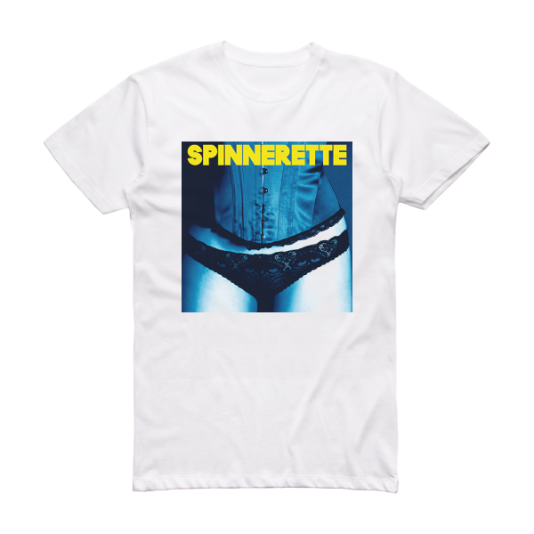 Spinnerette Spinnerette Album Cover T-Shirt White