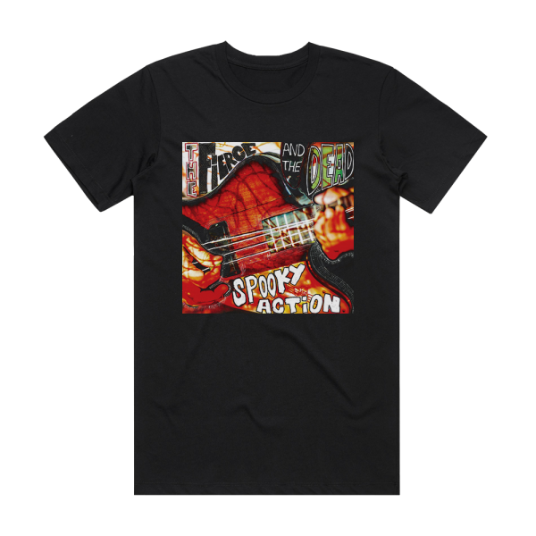 The Fierce & The Dead Spooky Action Album Cover T-Shirt Black
