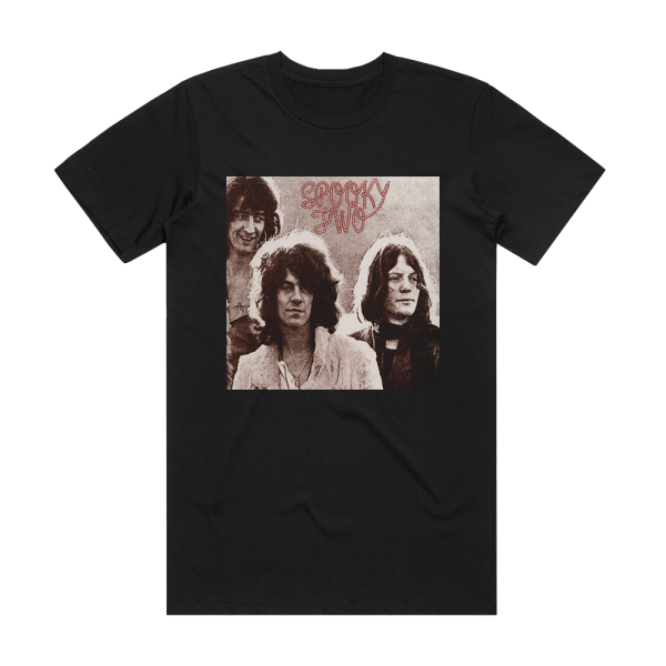 Spooky Tooth Spooky Two 1 Album Cover T-Shirt Black