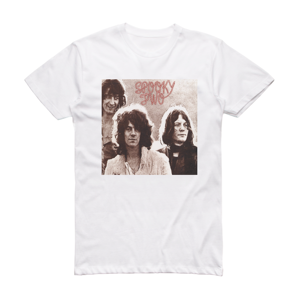 Spooky Tooth Spooky Two 1 Album Cover T-Shirt White