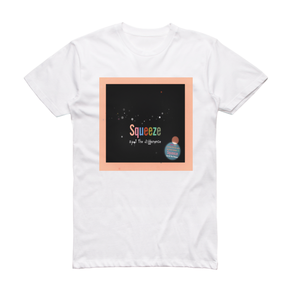 Squeeze Spot The Difference Album Cover T-Shirt White