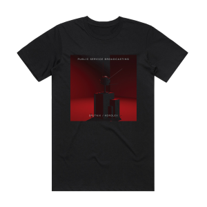 Public Service Broadcasting Sputnik Korolev Album Cover T-Shirt Black
