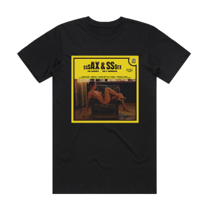 The Lovelets Sssax Sssex Album Cover T-Shirt Black