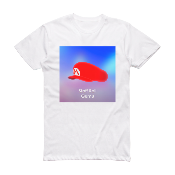 Qumu Staff Roll From Super Mario 64 Album Cover T-Shirt White