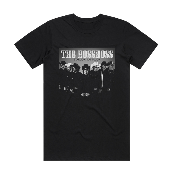 The BossHoss Stallion Battalion 1 Album Cover T-Shirt Black