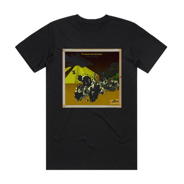 The Quantic Soul Orchestra Stampede Album Cover T-Shirt Black
