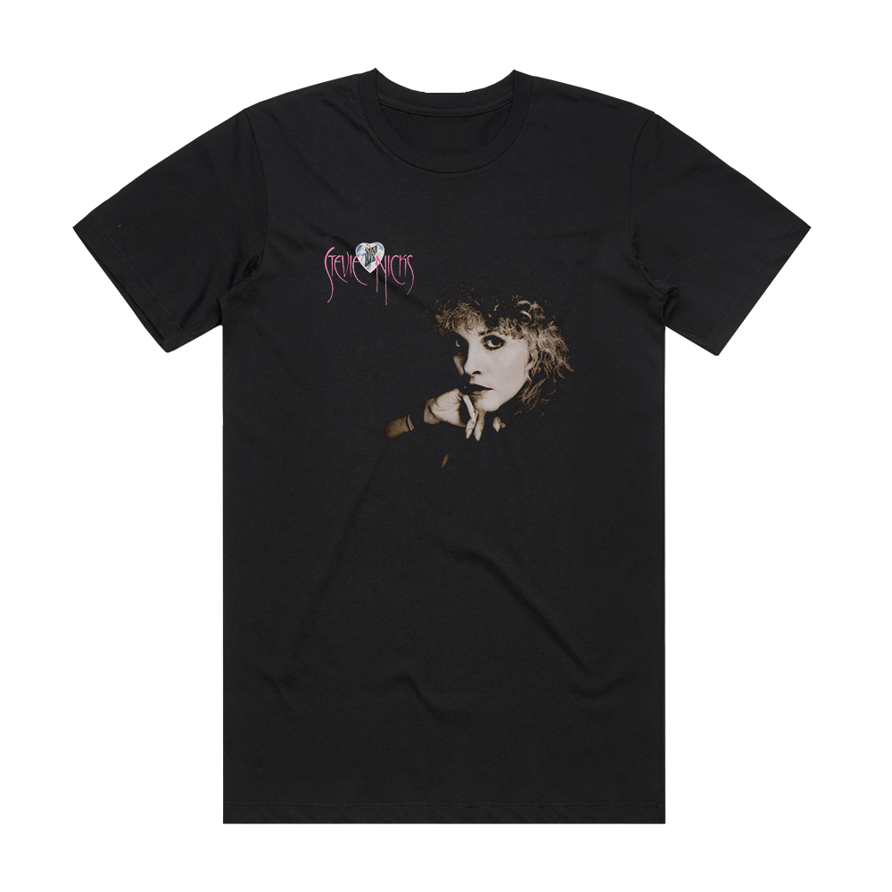 Stevie Nicks Stand Back Album Cover T-Shirt Black – ALBUM COVER T-SHIRTS