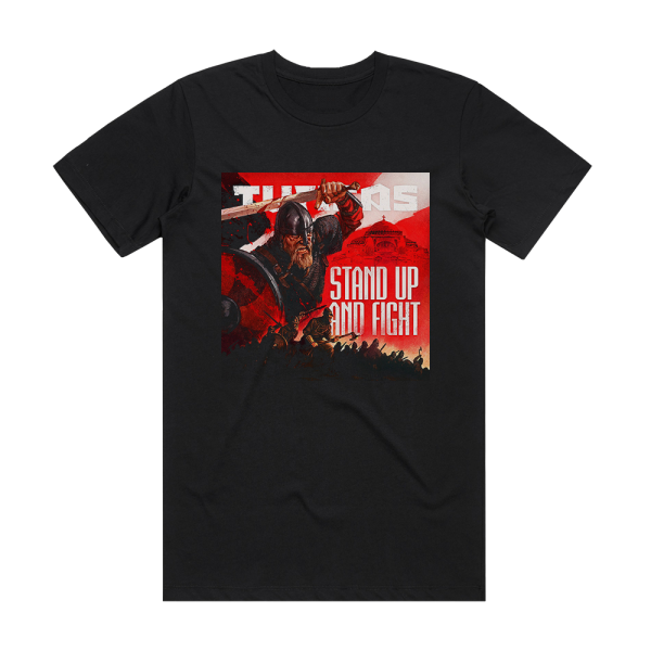 Turisas Stand Up And Fight Album Cover T-Shirt Black