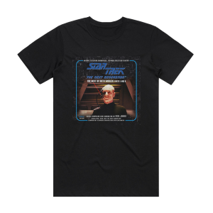 Ron Jones Star Trek The Next Generation Volume 2 The Best Of Both Worl Album Cover T-Shirt Black