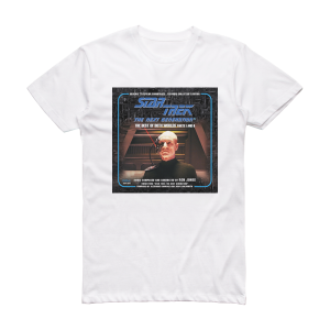 Ron Jones Star Trek The Next Generation Volume 2 The Best Of Both Worl Album Cover T-Shirt White