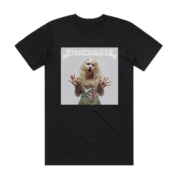 Starcrawler Starcrawler Album Cover T-Shirt Black