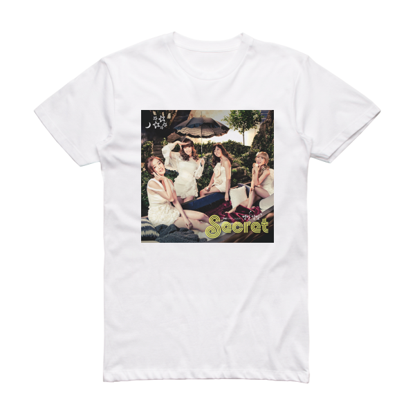 Secret Starlight Moonlight Album Cover T-Shirt White