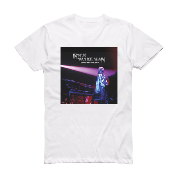 Rick Wakeman Starship Trooper Album Cover T-Shirt White