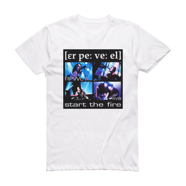 RPWL Start The Fire Live Album Cover T-Shirt White