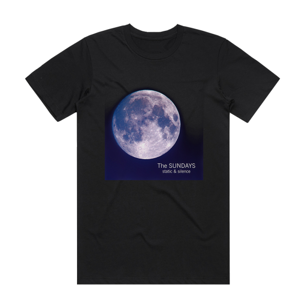 The Sundays Static Silence Album Cover T-Shirt Black