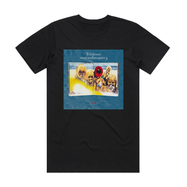 Tristesse Contemporaine Stay Golden Album Cover T-Shirt Black