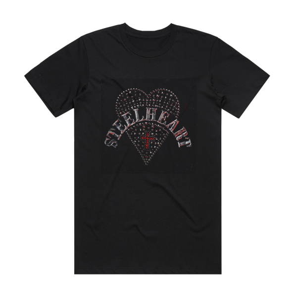 Steelheart Steelheart 1 Album Cover T-Shirt Black