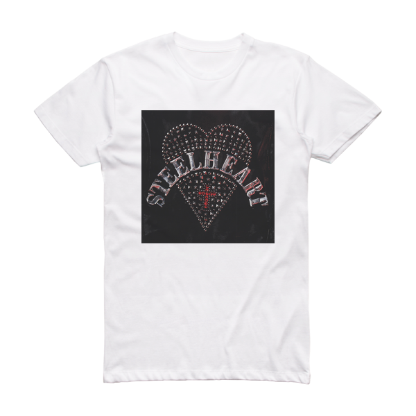 Steelheart Steelheart 1 Album Cover T-Shirt White