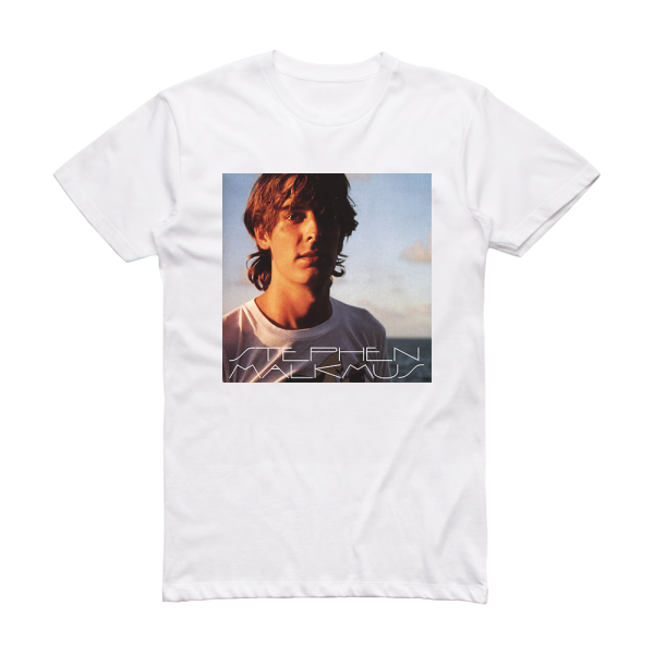 Stephen Malkmus Stephen Malkmus Album Cover T-Shirt White