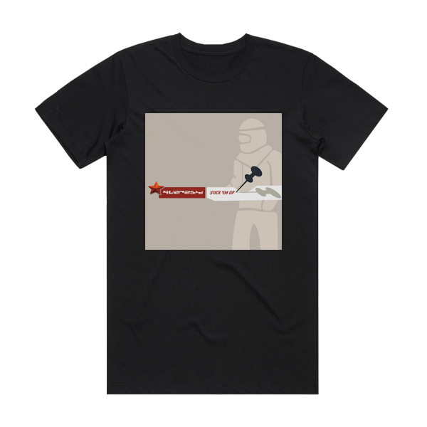 Quarashi Stick Em Up Album Cover T-Shirt Black