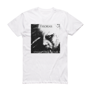 Thorns Stigma Diabolicum Album Cover T-Shirt White