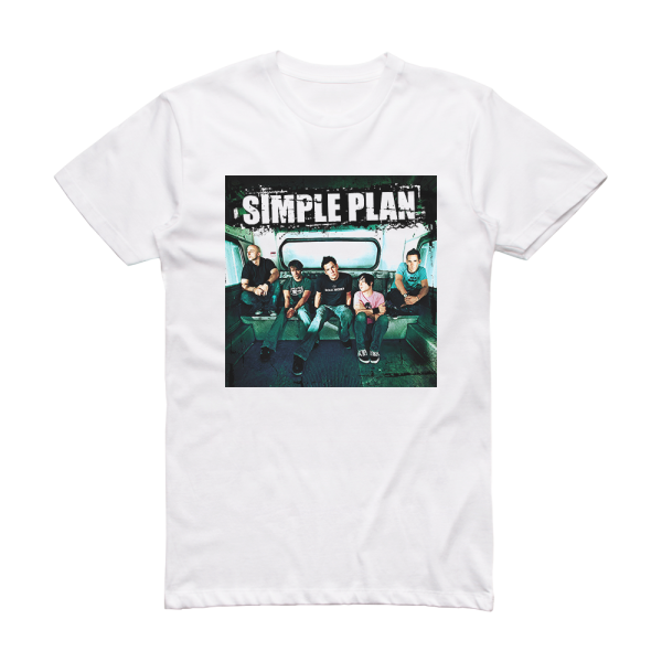 Simple Plan Still Not Getting Any Album Cover T-Shirt White