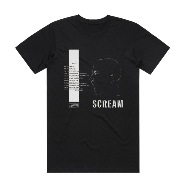 Scream Still Screaming Album Cover T-Shirt Black