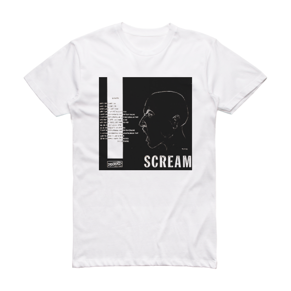 Scream Still Screaming Album Cover T-Shirt White