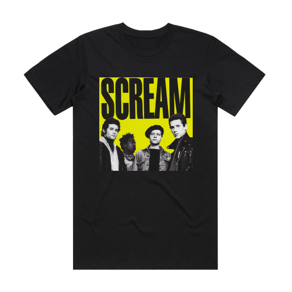 Scream Still Screaming This Side Up Album Cover T-Shirt Black