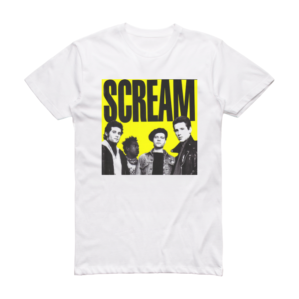 Scream Still Screaming This Side Up Album Cover T-Shirt White