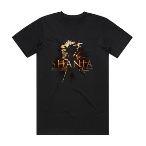 Shania Twain Still The One Live From Vegas Album Cover T-Shirt Black
