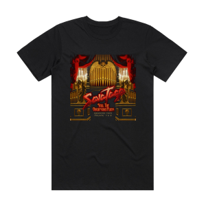 Savatage Still The Orchestra Plays Greatest Hits Volume 1 2 Album Cover T-Shirt Black