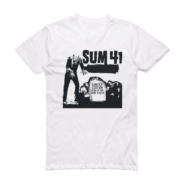 Sum 41 Still Waiting 1 Album Cover T-Shirt White