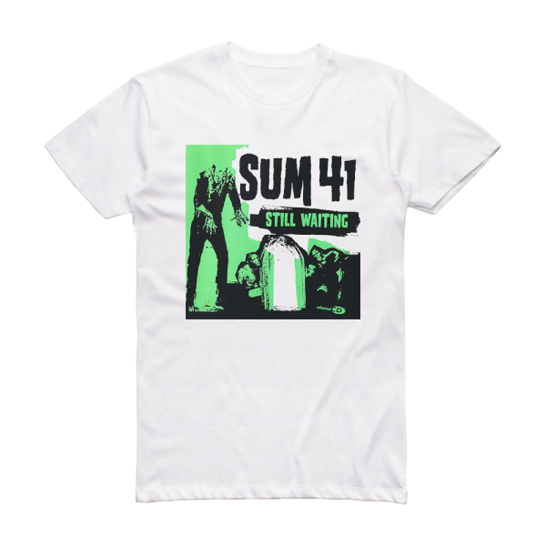 Sum 41 Still Waiting 2 Album Cover T-Shirt White