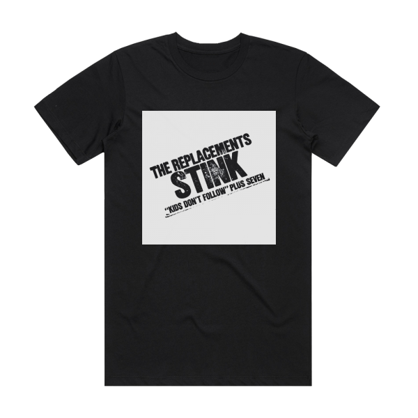 The Replacements Stink Album Cover T-Shirt Black