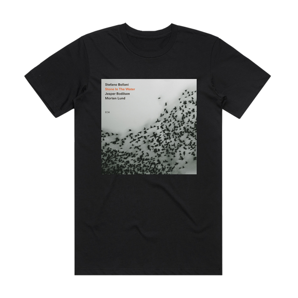 Stefano Bollani Stone In The Water Album Cover T-Shirt Black