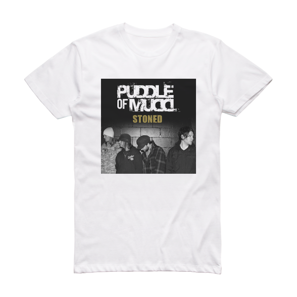 Puddle of Mudd Stoned Album Cover T-Shirt White