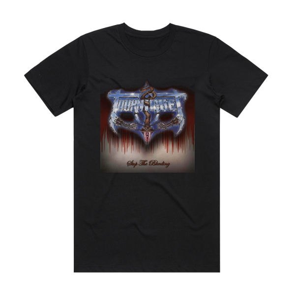 Tourniquet Stop The Bleeding 1 Album Cover T-Shirt Black