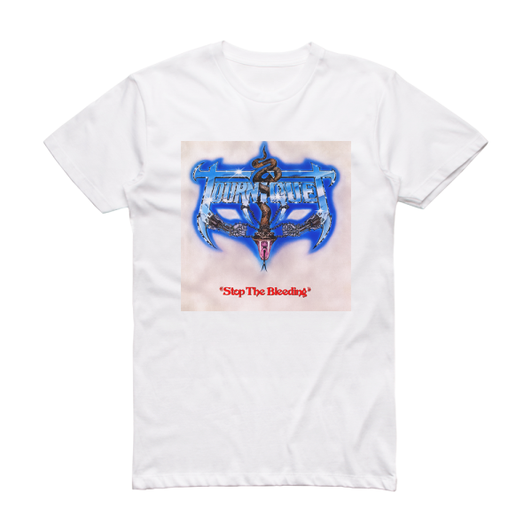 Tourniquet Stop The Bleeding 2 Album Cover T-Shirt White