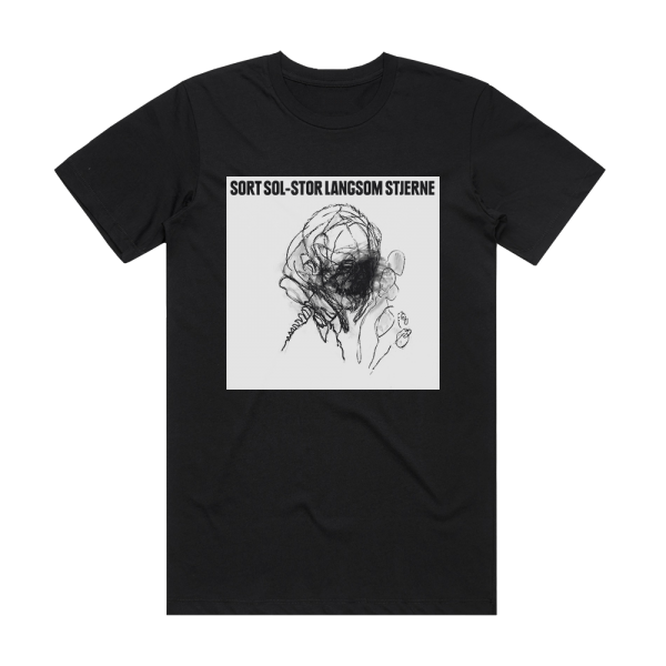 Sort Sol Stor Langsom Stjerne 1 Album Cover T-Shirt Black