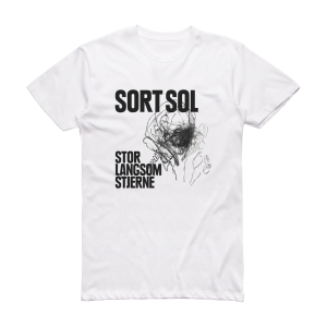 Sort Sol Stor Langsom Stjerne 2 Album Cover T-Shirt White