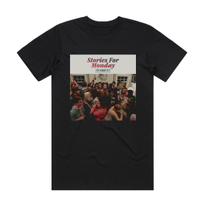 The Summer Set Stories For Monday Album Cover T-Shirt Black