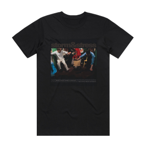 Storm and Stress Storm Stress Album Cover T-Shirt Black