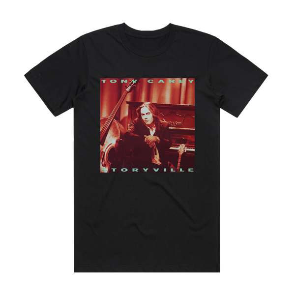 Tony Carey Storyville Album Cover T-Shirt Black