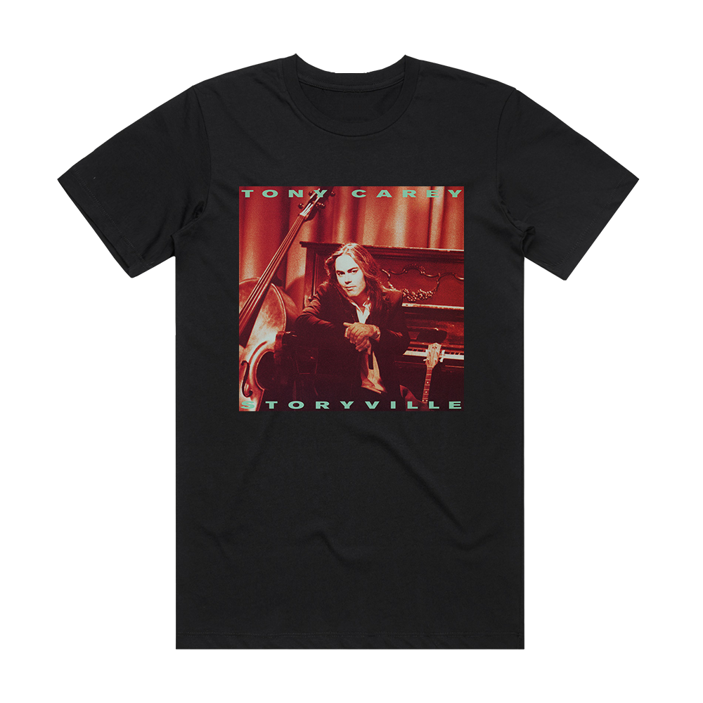 Tony Carey Storyville Album Cover T-Shirt Black – ALBUM COVER T-SHIRTS