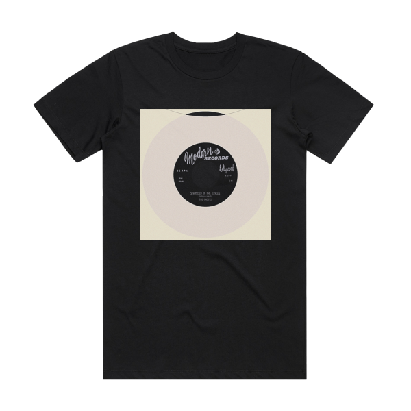 The Cadets Stranded In The Jungle Album Cover T-Shirt Black