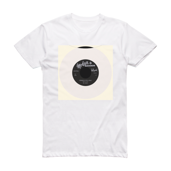 The Cadets Stranded In The Jungle Album Cover T-Shirt White
