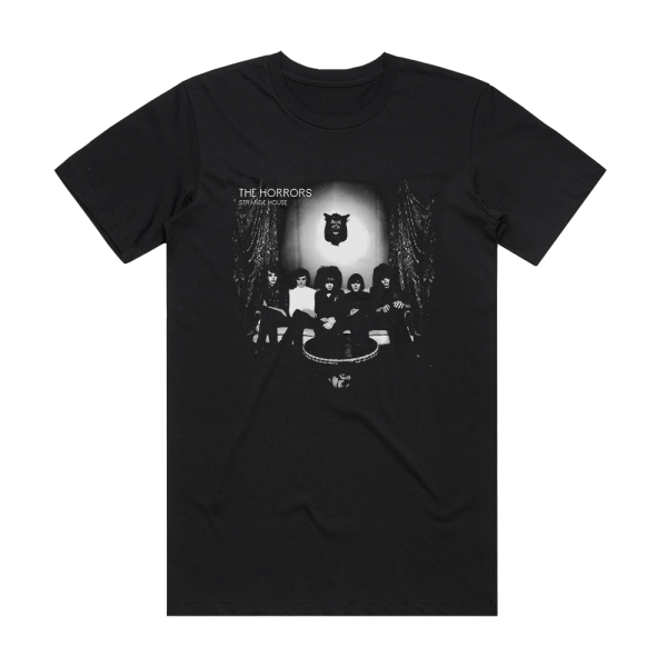 The Horrors Strange House Album Cover T-Shirt Black